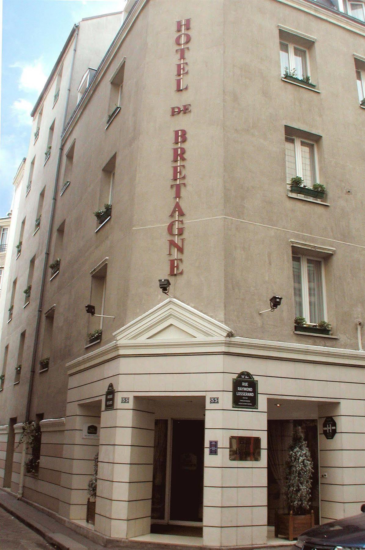 Best Western Bretagne Montparnasse Párizs Kültér fotó